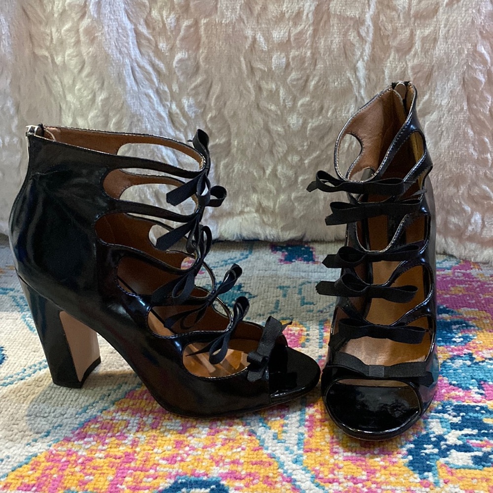 Beautiful topshop heels with bows. Size 38